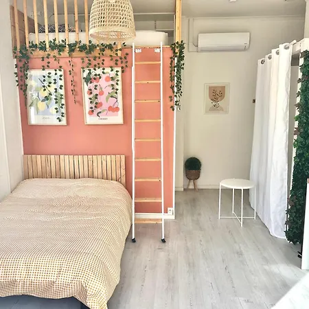 Studio Sylvestre - Climatise - Entre Gare & Cite Apartament *